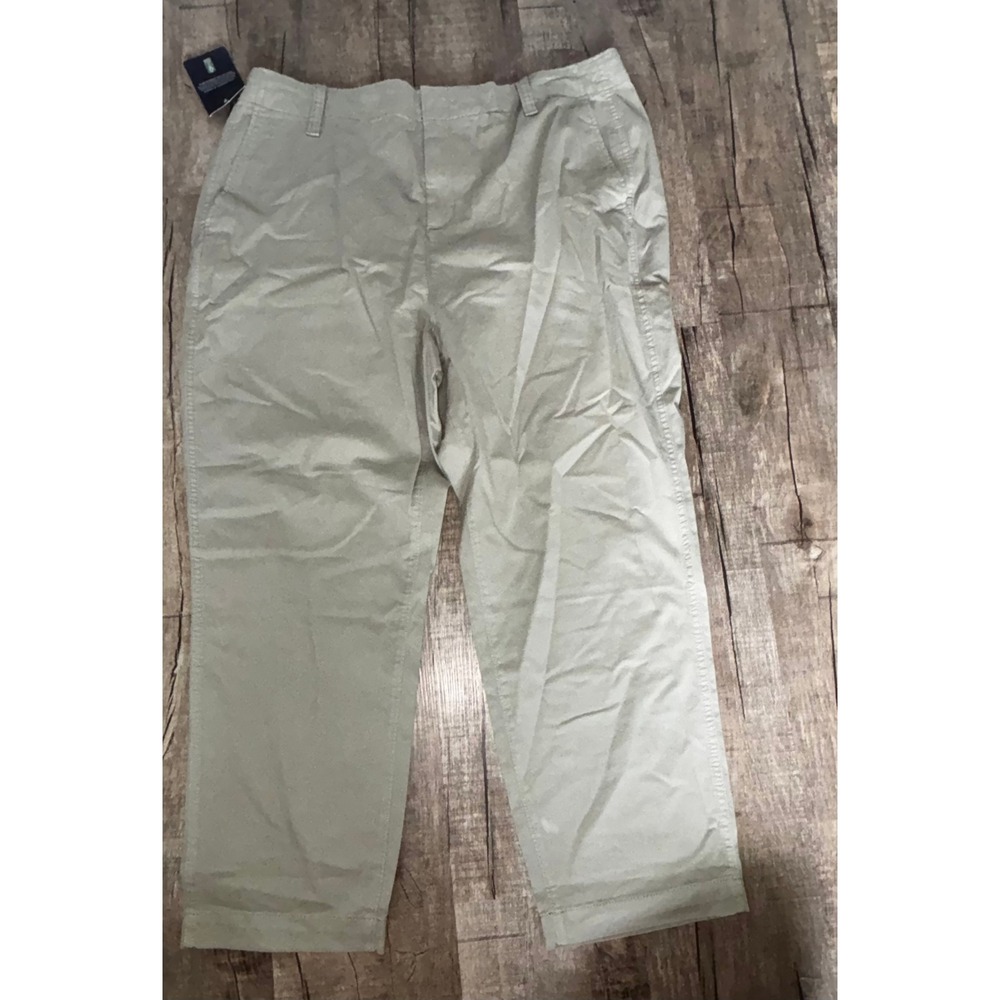 GAP Womens Slim Ankle Pant Green Chino Trousers Size 16 NWT